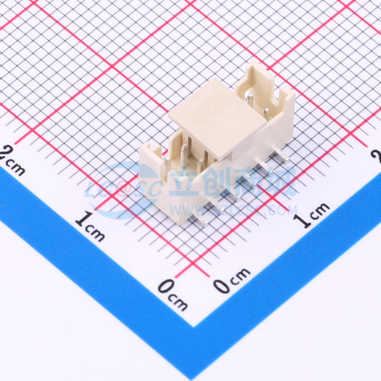 线对板针座 HC-PHD2.0-2x6PLT SMD,P=2mm 2x6P 立贴 电子元器件