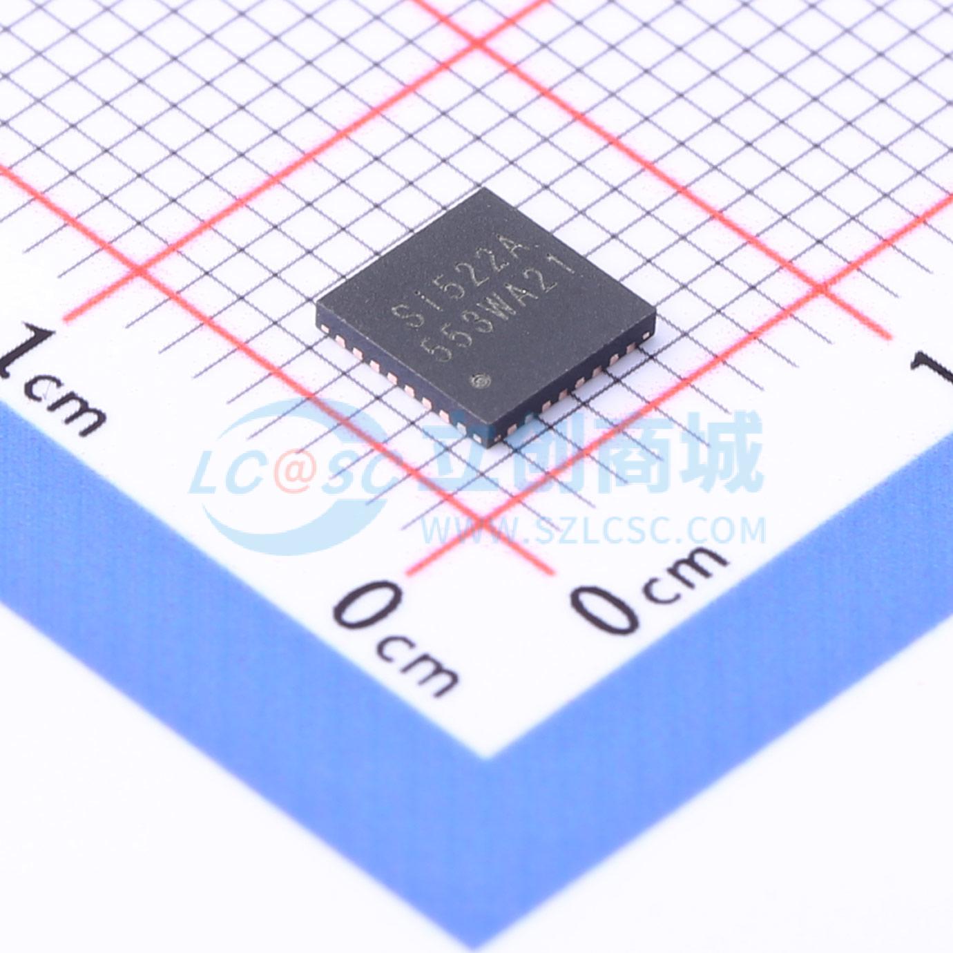 射频卡芯片 SI522A QFN-32-EP(5x5) 原装正品 电子元器件配单