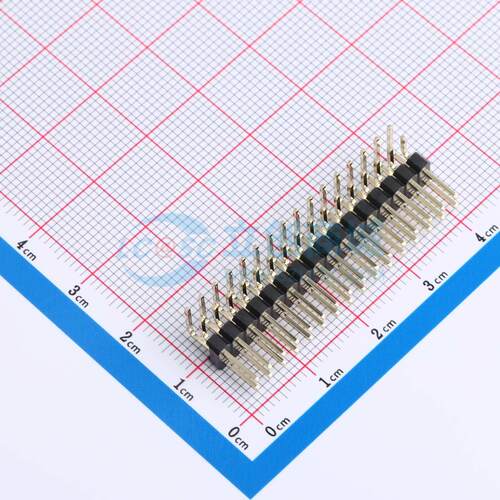 排针 PZ254-2-16-W-2.5-G1 弯插,P=2.54mm 2x16P 方针 电子元器件