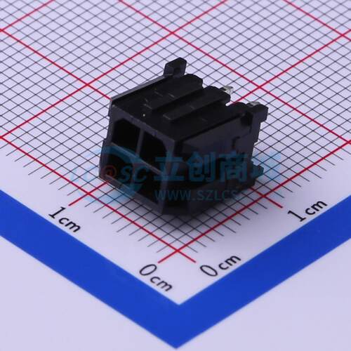 线对板针座 C3030WV-F-2X02P 插件,P=3mm 2x2P 直插 电子元器件