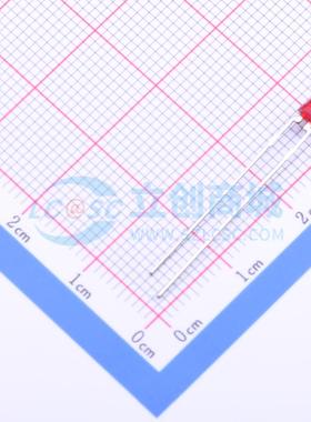 发光二极管/LED HLMP-1700 红色 插件,D=3.2mm 电子元器件配单