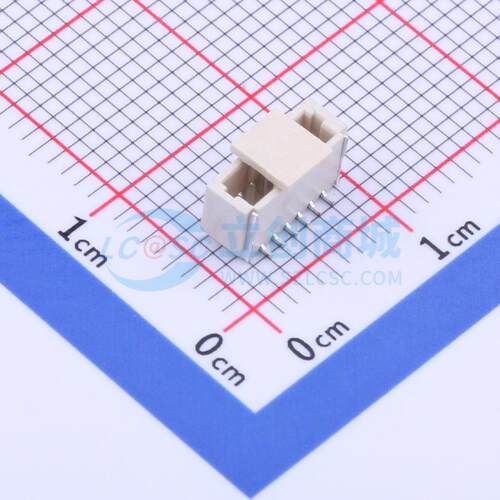 线对板针座 KH-A1001LF-06A SMD,P=1mm 1x6P 立贴 电子元器件配单