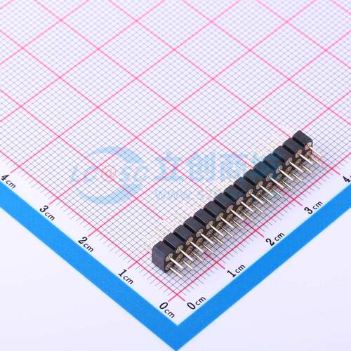 排针 MH254V-12-30-1000-047 插件,P=2.54mm 2x15P 圆针 原装正品