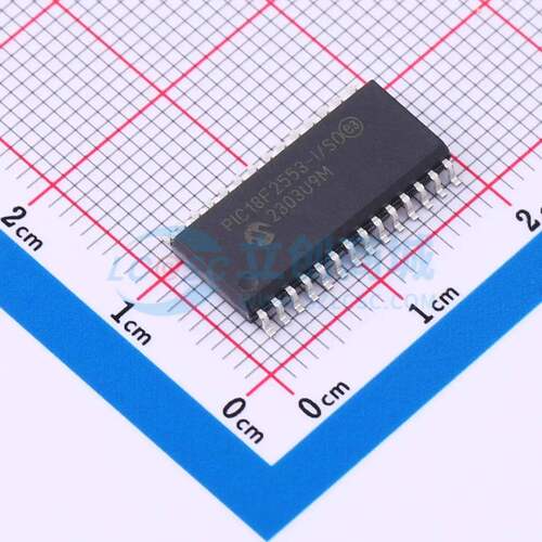 单片机(MCU/MPU/SOC) PIC18F2553-I/SO SOIC-28-300mil 原装正品