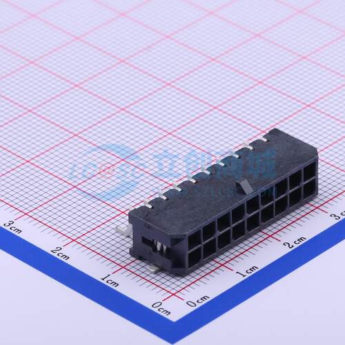 线对板针座 X3025WRS-2x09D-LPSW SMD,P=3mm,卧贴 2x9P 卧贴 原装