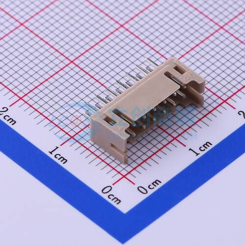 线对板针座 A2004WV-2X07P 插件,P=2mm 2x7P 直插 电子元器件配单
