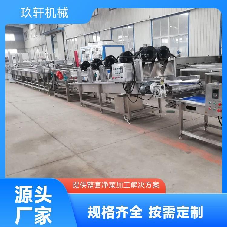 全自动果蔬清洗加工流水线 百香果清洗风干线多功能高效莲藕