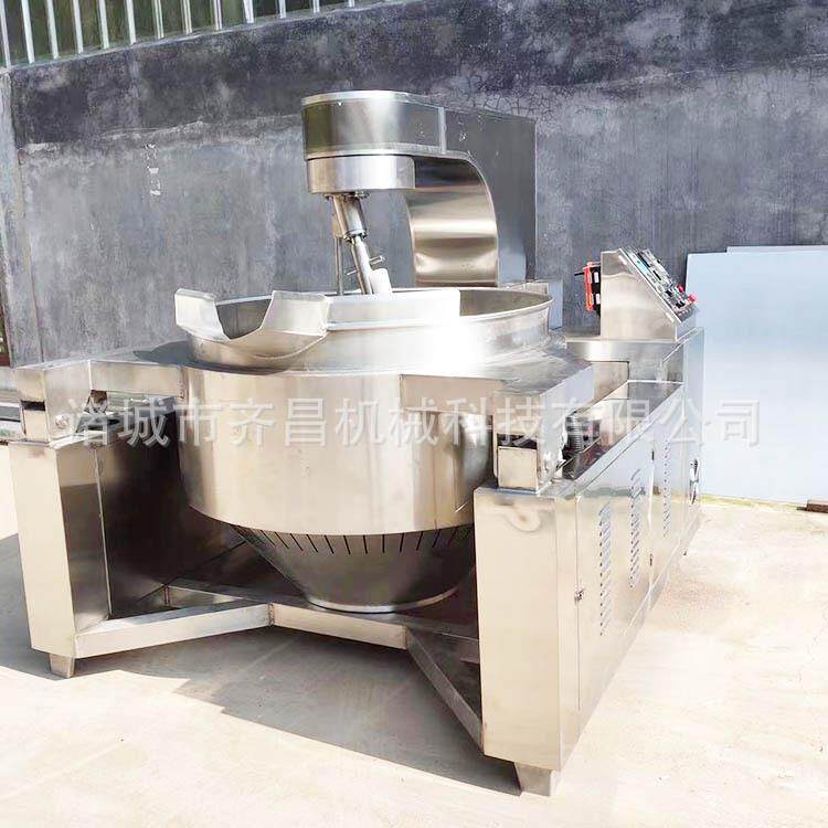 供应木耳酱行星搅拌炒锅 青椒酱搅拌炒锅设备 牛肉辣椒花生酱炒锅