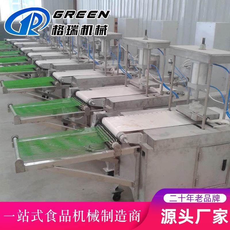 自动做鸡蛋灌饼的设备 商用烤鸭饼机设备 自动压饼机设备厂家