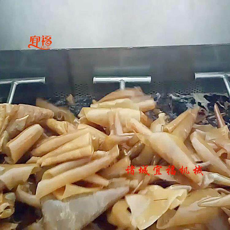 盐城温猪蹄筋锅 电加热猪蹄筋温炸锅 搅拌式温猪皮锅宜福专业制造