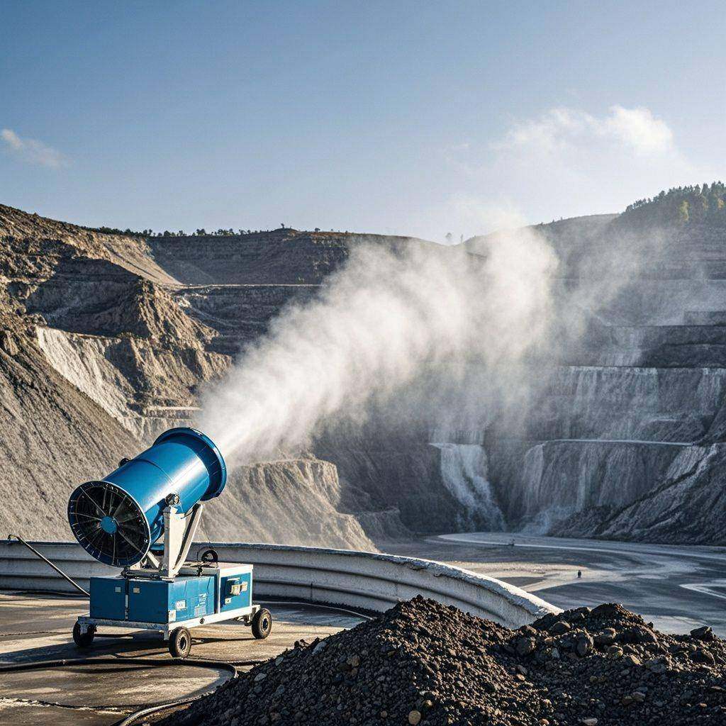 智能粉尘控制器 环保除尘固定式射雾器 防爆超细雾炮机,机械设备,空气净化设备,淘宝优惠券,粉丝福利购,淘宝优惠卷