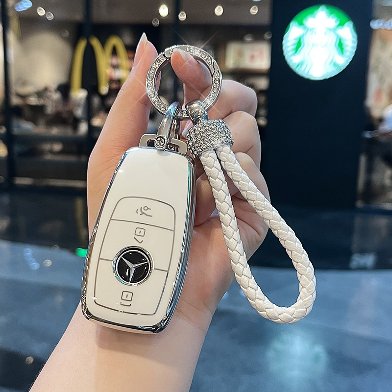 适用奔驰车钥匙套高档全包保护