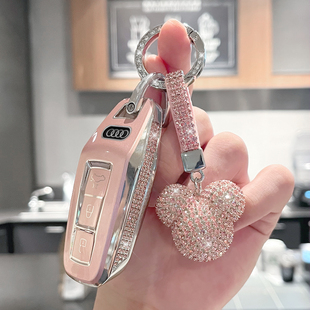 适用奥迪钥匙套2026新款A5L上汽车Q6L高档A6L壳Q5L扣高级感女士