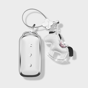 适用吉利银河钥匙套e5包L6扣L7星舰7EM-iAX4高级感e8车M9壳男女士