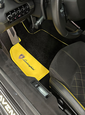 适用兰博基尼Urus脚垫Huracan大牛Revuelto小牛evo Gallardo脚垫