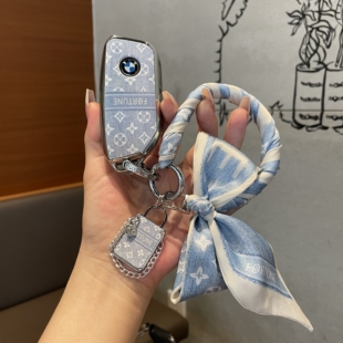 适用2025款 宝马5系530Li钥匙套525Li专用X5高级感X3扣325Li壳330