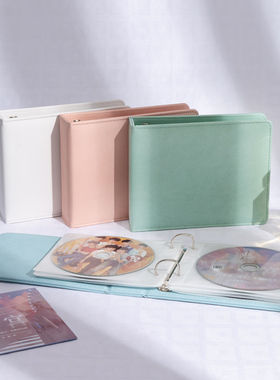 CD收纳册活页册定制皮质封面定制爱豆专辑收纳册