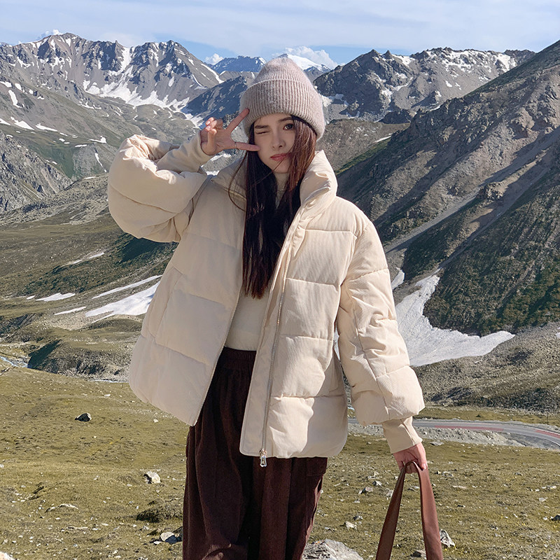 2025年新款棉服女冬短款宽松小个子加厚棉衣棉袄韩版高级感外套潮