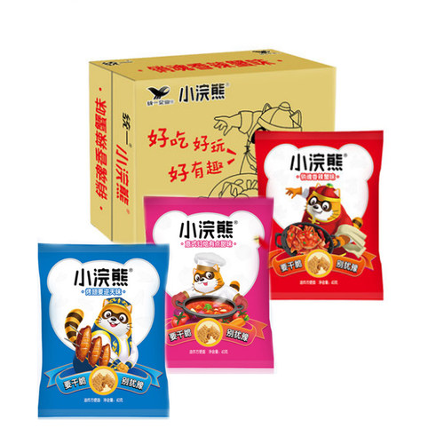 统一小浣熊干脆面零食怀旧版办公室宿舍解馋夜宵小当家水浒卡整箱 - 封面