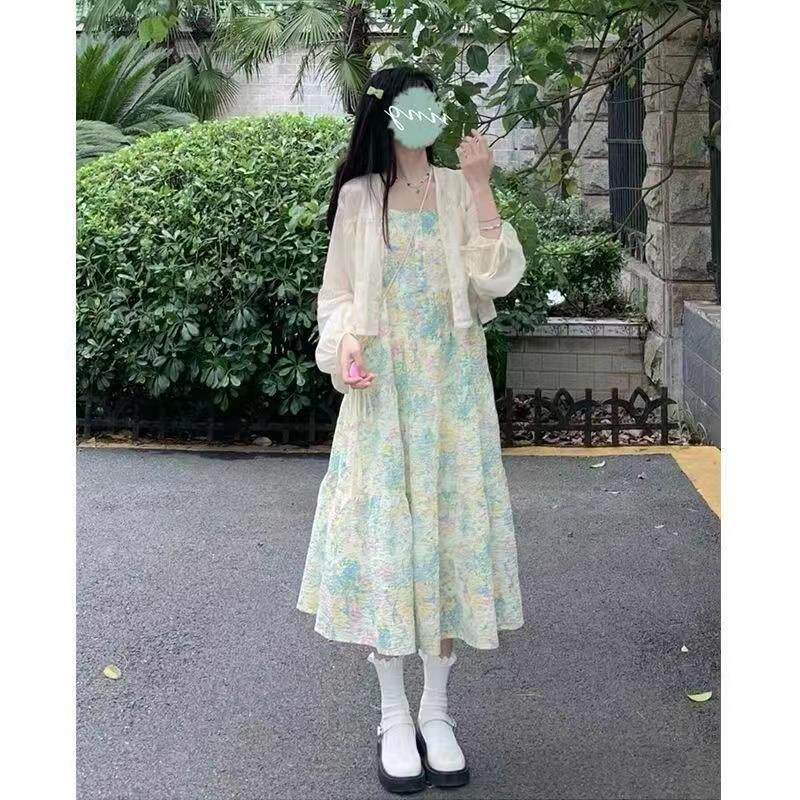 日系小清新甜美可爱嫩绿