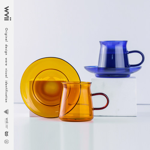 纯手工吹制！健康原彩耐热玻璃！