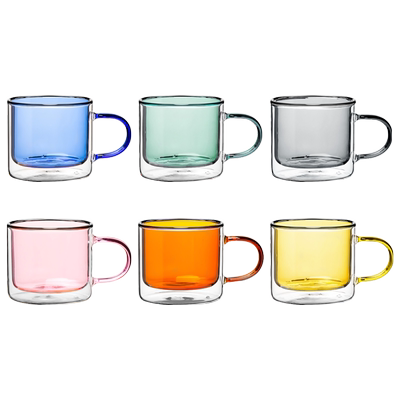 ins防爆耐高温带把手玻璃水杯子