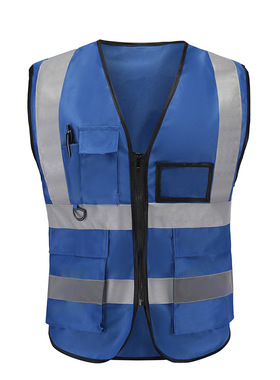 反光背心马甲黄色安全服夜间警示交通安全环卫工人施工驾驶员骑行