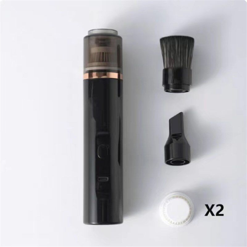 迷你吸尘器特小软毛刷钢琴清灰桌面吸尘文玩扫灰手持吸塵器吸吹