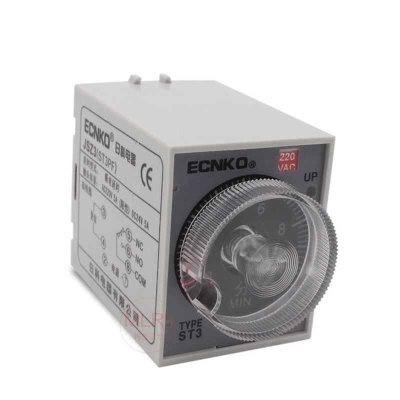 银点ST3PF断电延时时间继电器AC220V DC24V送底座 高品质