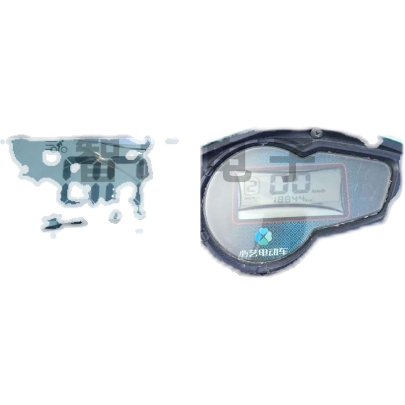 电动车液晶屏偏光膜片电瓶车仪表显示器图像修复膜仪表盘显示贴膜