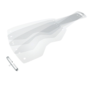 美国SCOTT越摩托车风镜撕片防尘贴片防刮伤贴膜比赛雨天防泥巴膜