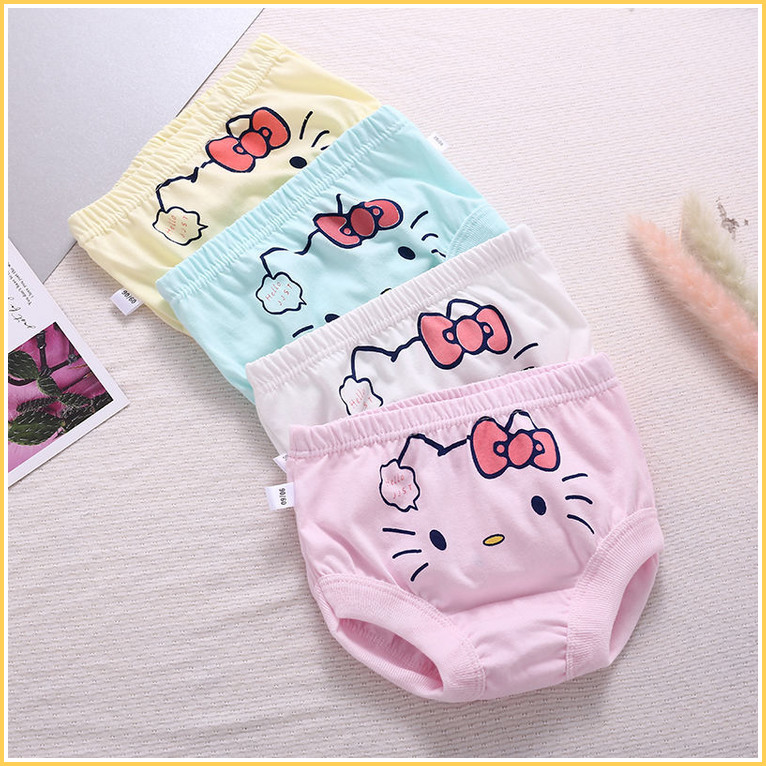 儿童纯棉内裤女孩面包裤男女短裤