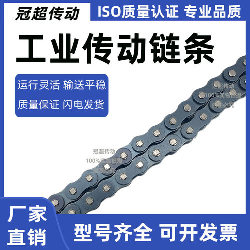 工业链条 传动链条3分06B 4分08B 5分10A 6分12A 1寸16A单排双排
