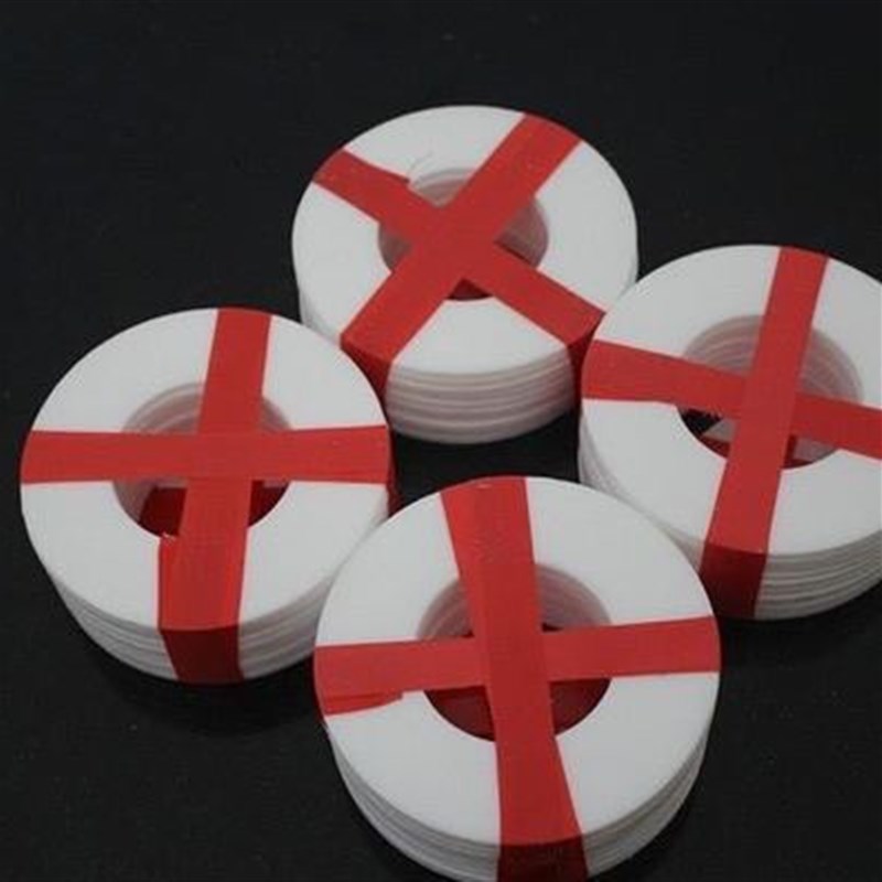 氟乙烯铁氟龙四氟聚四塑料王法兰垫片u6分DN25/32/40/50/65/80/10