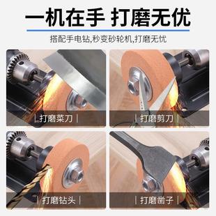 手电钻变砂轮机打磨机转换头磨刀砂轮金属抛光电钻支架砂轮机底座