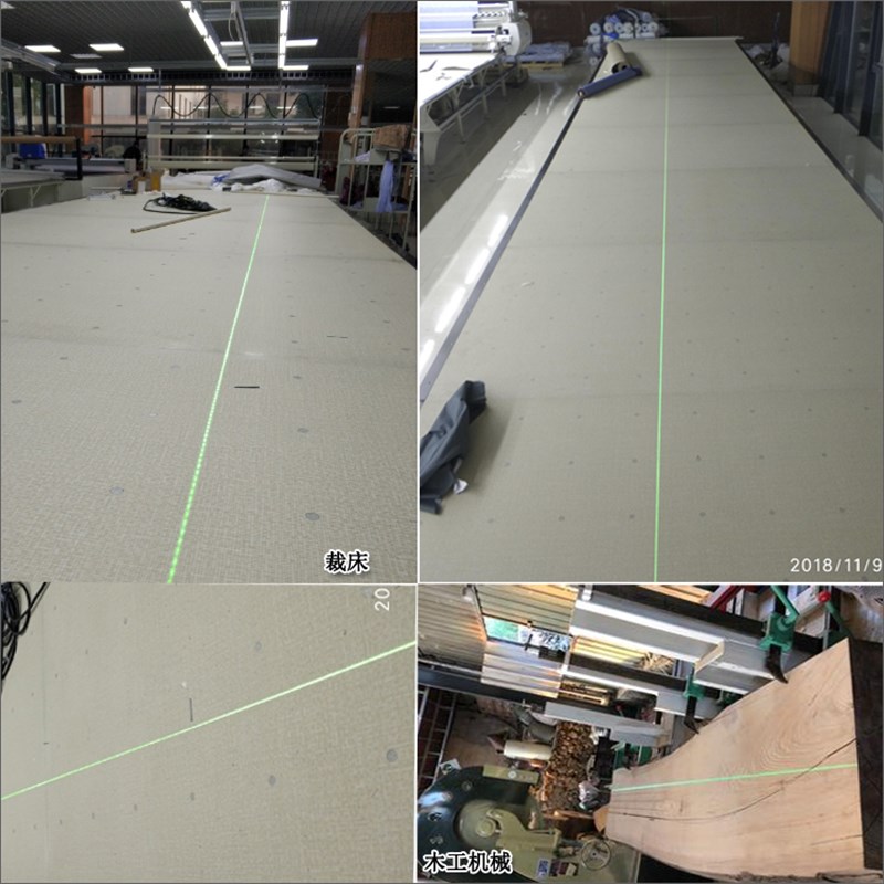 520nm35mw绿光点状一字十字激光器裁床木工机械激光绿外线定位灯