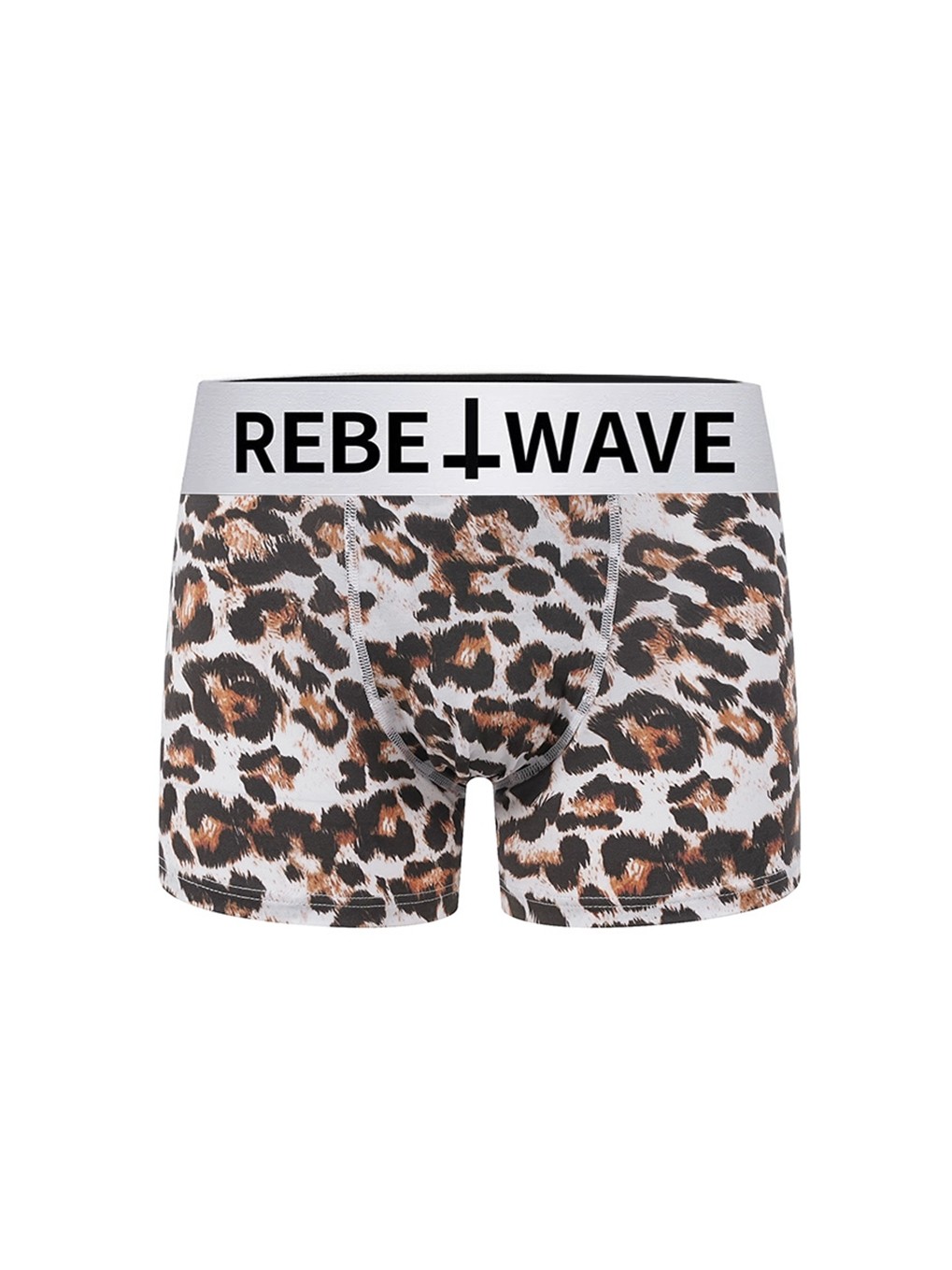 Kişi üçün leopar naxışlı modal boxer şort