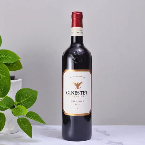 特价清仓吉娜斯波尔多法定产区干红葡萄酒Ginestet Bordeaux750ml