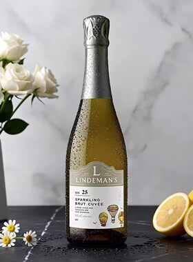 店长亲测 汽泡充足 特价清仓利达民Bin25干型起泡葡萄酒750ml