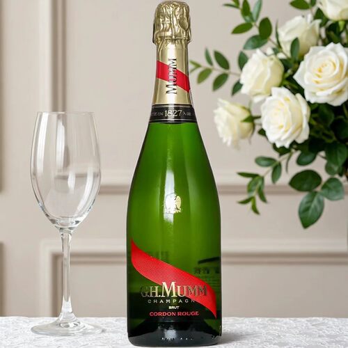 GH MUMM 玛姆红带香槟起泡葡萄酒 送礼聚会法国原瓶进口正品行货