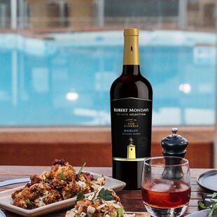 蒙大菲私家精选朗姆桶陈酿梅洛赤霞珠红葡萄酒原装进口上海可闪送