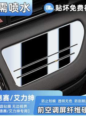 适用于本田奥德赛/艾力绅内饰保护膜空调面板中控贴屏幕钢化改装
