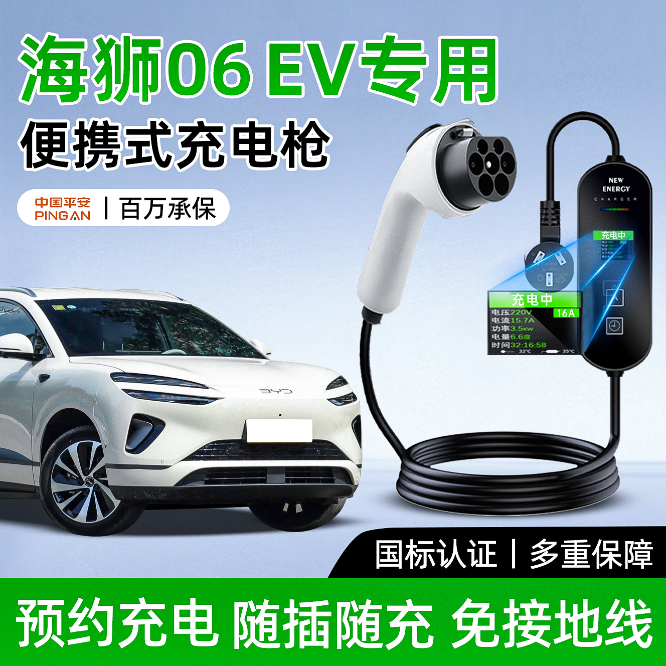 [官方推荐]海狮06EV专用充电枪