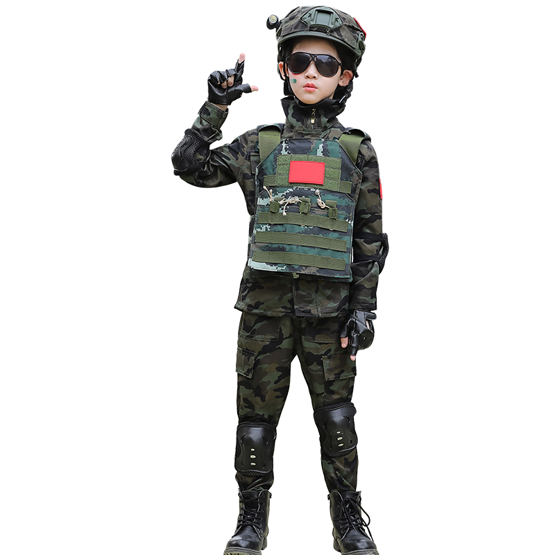 儿童迷彩服男童特种兵