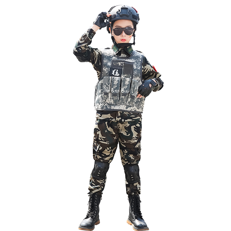 儿童迷彩服特种兵衣服装备齐全