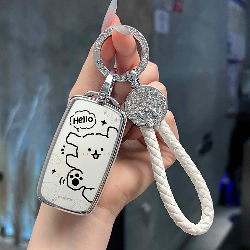 大众钥匙套速腾id3甲壳虫朗行polo老款迈腾高尔夫途观l朗逸车壳扣