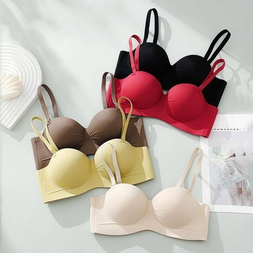 2025新款无痕内衣女小胸聚拢
