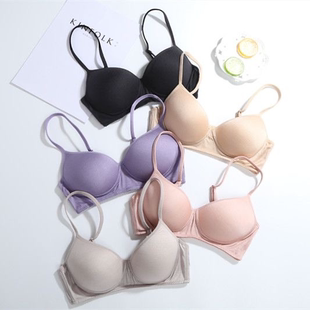 100桑蚕丝真丝文胸胸罩内衣真丝针织无钢圈运动舒适透气无痕文胸