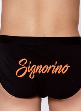 Oengus暗戈 橙色男士三角内裤性感提臀纯棉青年低腰【选大一码】