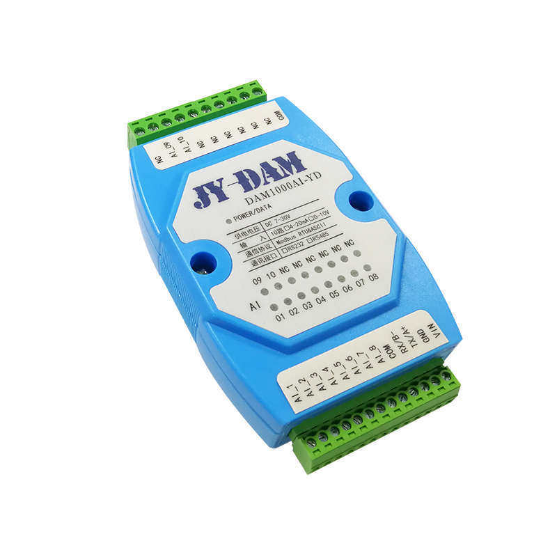 路模块20ma485--/12/ modbus/16模拟量采集0模拟量8/10v4输出410/